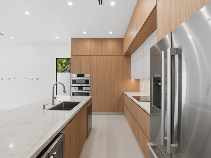 Furnished interior view inside a new home in , Miami (Image 8). Furnished interior view inside a new home in , Miami (Image 8).