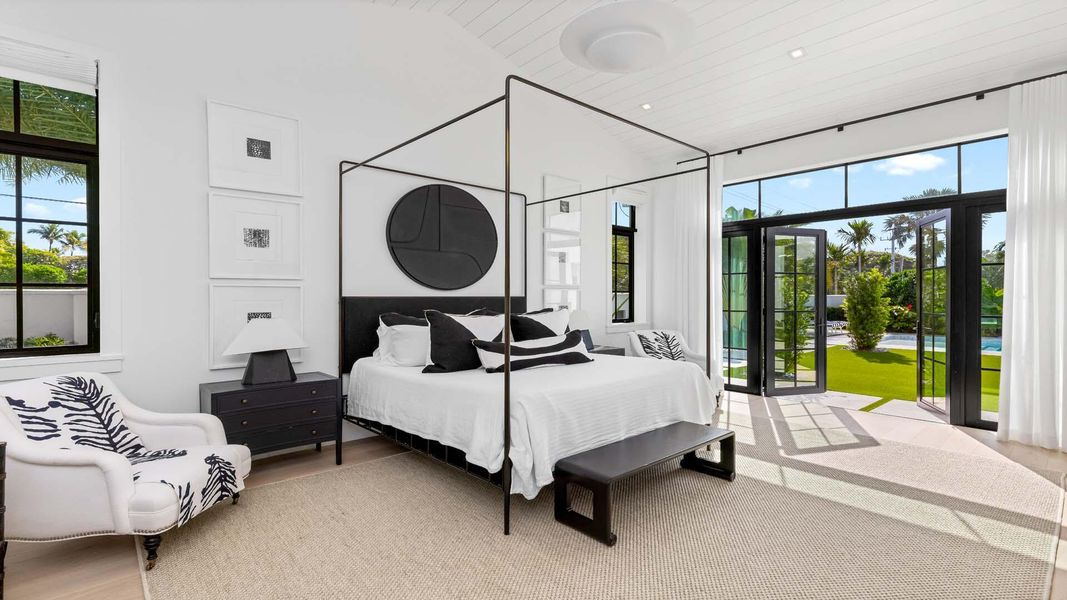 Furnished interior view inside a new home in , Delray Beach (Image 29).