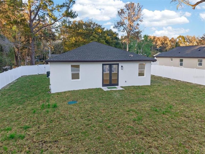 Exterior details and patio area of a home in , Brooksville (Image 34).