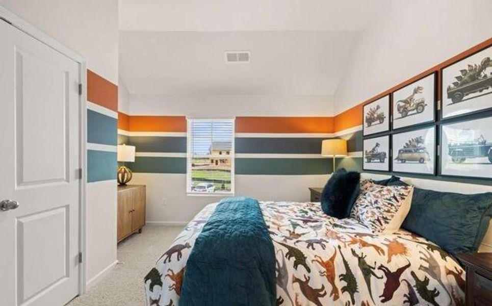 Furnished interior view inside a new home in Walden Park - The Retreat, Jonesboro (Image 36).