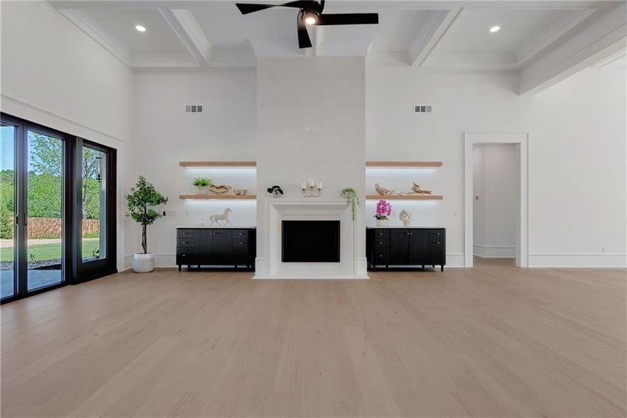 Spacious, unfurnished interior of a new home in , Monroe (Image 165).