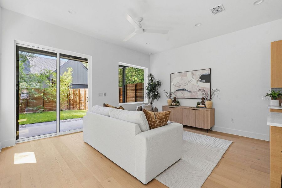 Furnished interior view inside a new home in , Austin (Image 3).