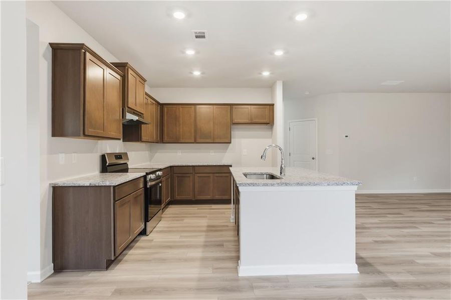 Furnished interior view inside a new home in , Jefferson (Image 3).