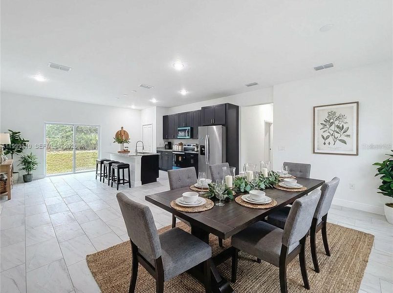 Furnished interior view inside a new home in , Ocala (Image 6).