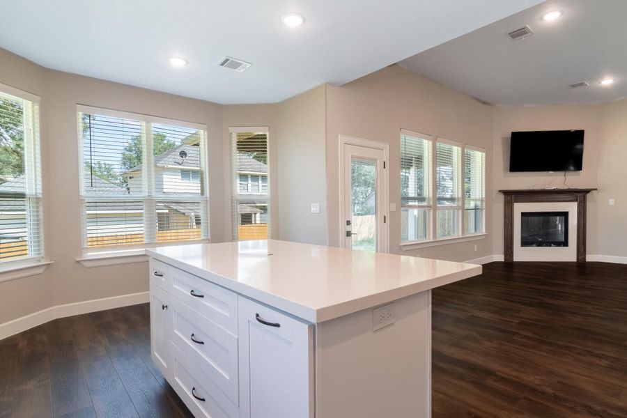 Furnished interior view inside a new home in , Huntsville (Image 8).