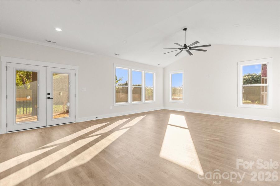 Spacious, unfurnished interior of a new home in , Maiden (Image 35).