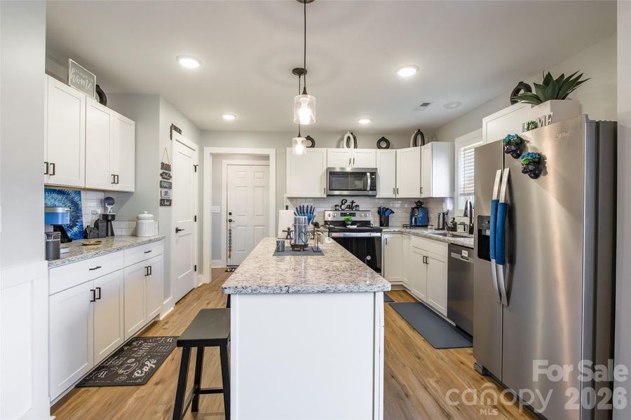 Furnished interior view inside a new home in , Albemarle (Image 13).
