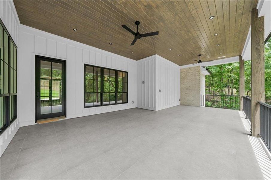 Exterior details and patio area of a home in , Cumming (Image 30).