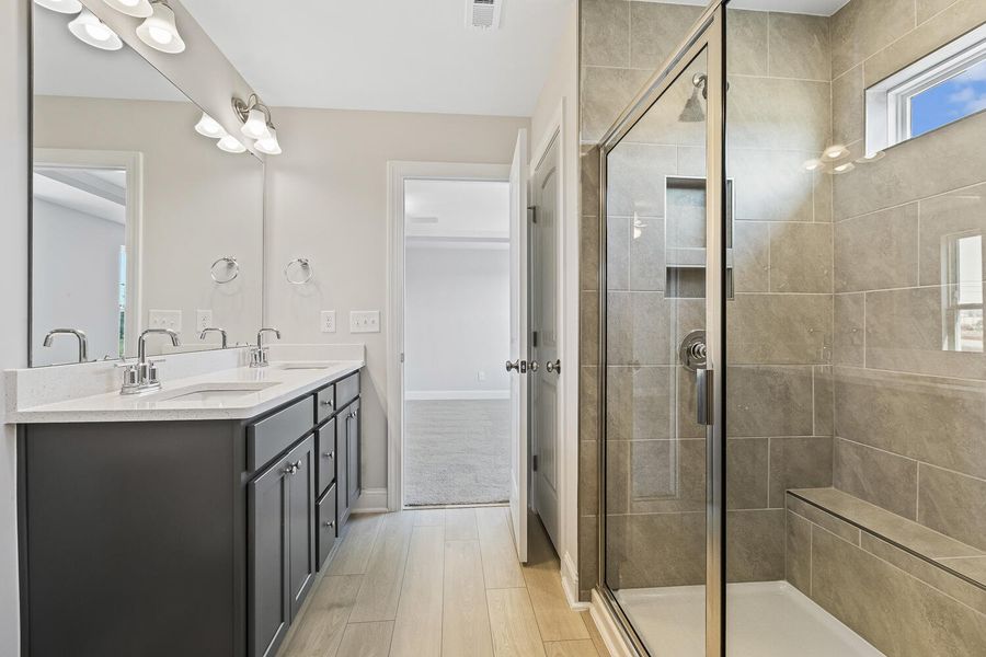 Furnished interior view inside a new home in 1158 Place, Wilson (Image 14).