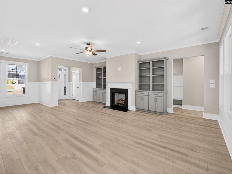 Spacious, unfurnished interior of a new home in Collins Cove, Chapin (Image 23).