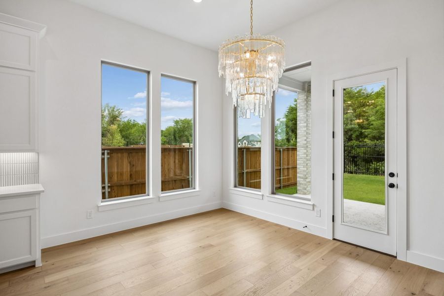 Spacious, unfurnished interior of a new home in The Parks at Wilson Creek, Celina (Image 23). Spacious, unfurnished interior of a new home in The Parks at Wilson Creek, Celina (Image 23).