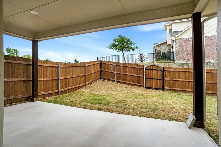 Exterior details and patio area of a home in , Weatherford (Image 2). Exterior details and patio area of a home in , Weatherford (Image 2).