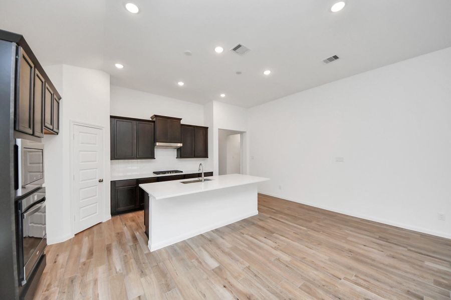 Furnished interior view inside a new home in 50' Traditional Homes at Elyson, Katy (Image 9). Furnished interior view inside a new home in 50' Traditional Homes at Elyson, Katy (Image 9).