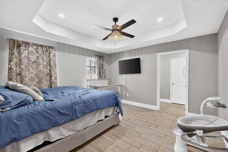 Furnished interior view inside a new home in , Ennis (Image 11).
