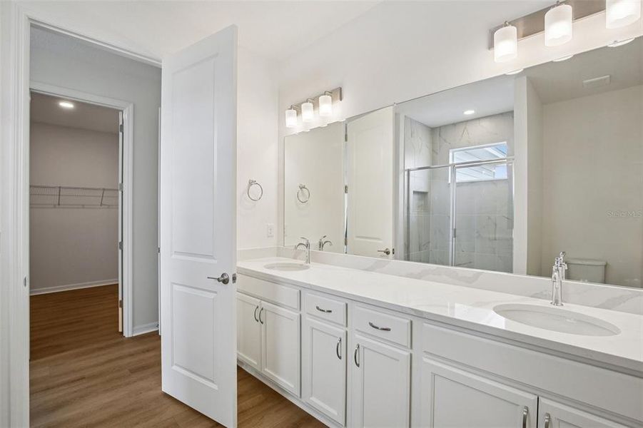 Furnished interior view inside a new home in , San Antonio (Image 18).