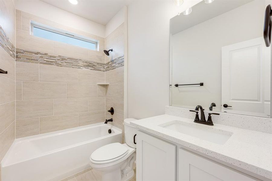 Furnished interior view inside a new home in Woodstone, Providence Village (Image 10). Furnished interior view inside a new home in Woodstone, Providence Village (Image 10).