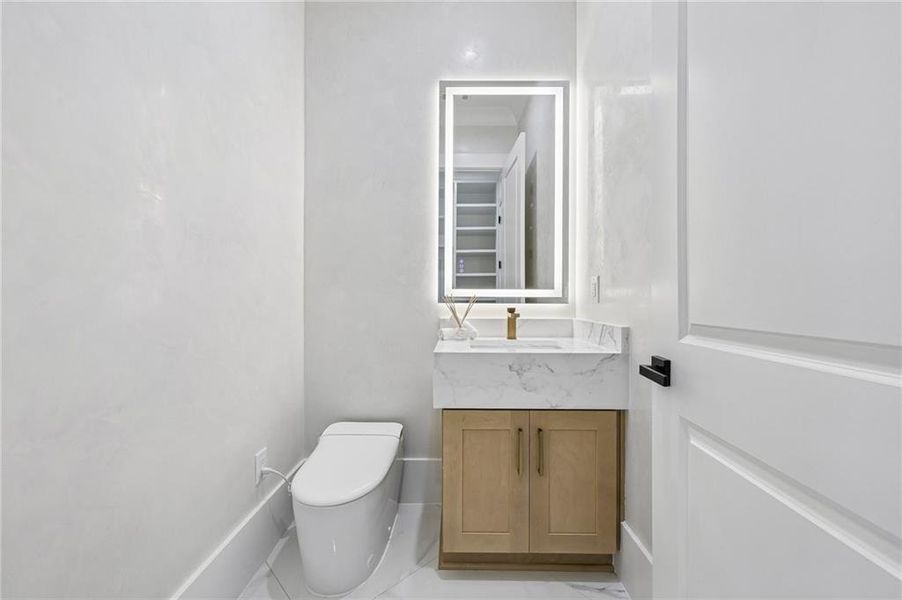 Furnished interior view inside a new home in , Hoschton (Image 19).