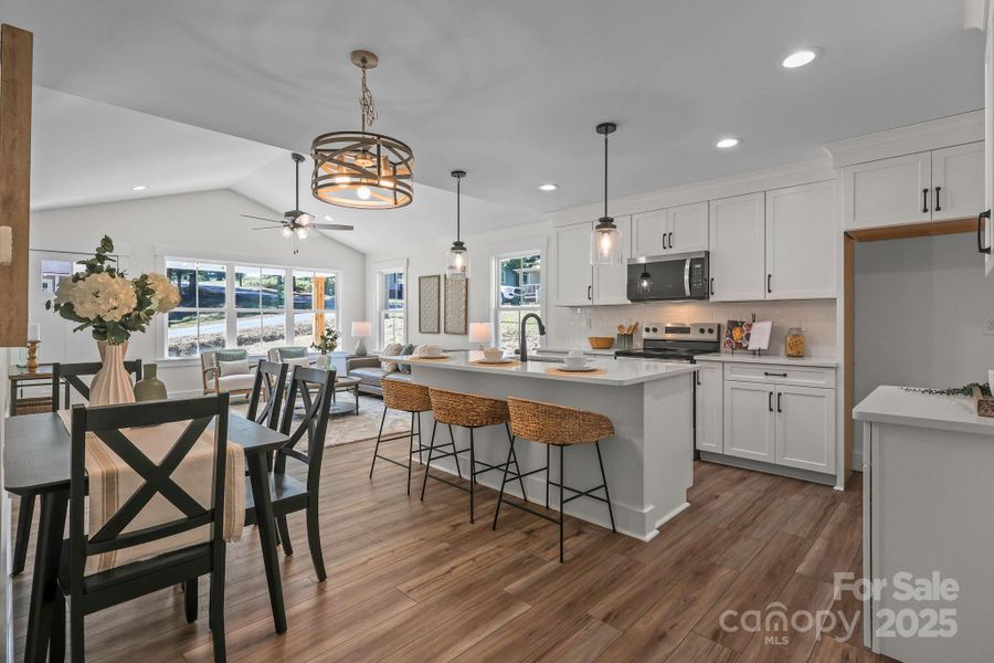 Furnished interior view inside a new home in , Kannapolis (Image 27). Furnished interior view inside a new home in , Kannapolis (Image 27).