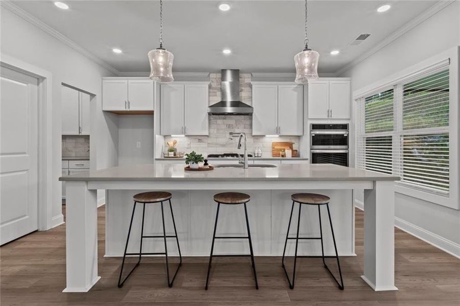 Furnished interior view inside a new home in , Dallas (Image 7).