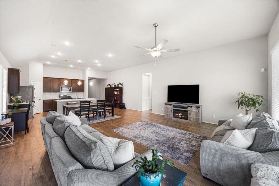 Furnished interior view inside a new home in , Spring (Image 11).