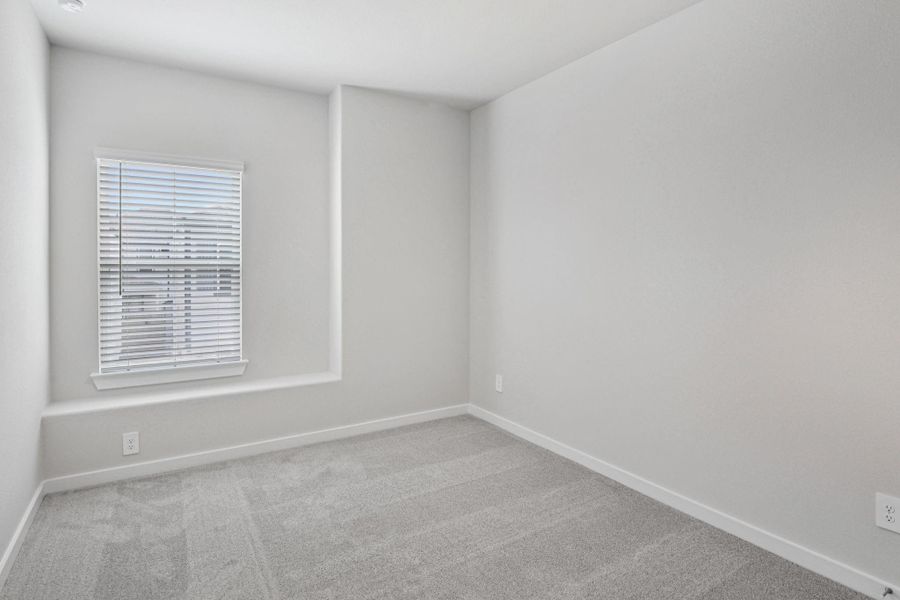 Spacious, unfurnished interior of a new home in Spring Brook Village - City Series, Houston (Image 28). Spacious, unfurnished interior of a new home in Spring Brook Village - City Series, Houston (Image 28).