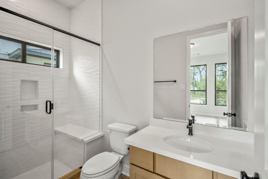 Furnished interior view inside a new home in Sienna 70' Lots, Missouri City (Image 12). Furnished interior view inside a new home in Sienna 70' Lots, Missouri City (Image 12).