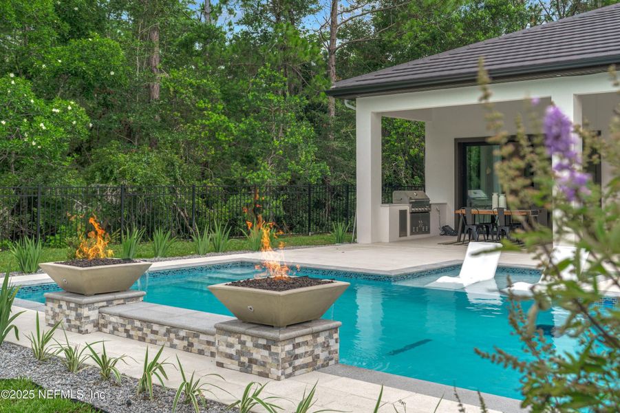 Exterior details and patio area of a home in , St. Augustine (Image 38).