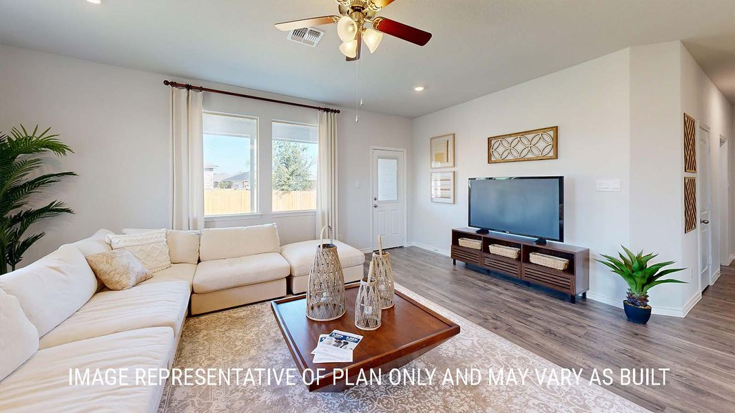 Furnished interior view inside a new home in Sterling Meadows, Salado (Image 11). Furnished interior view inside a new home in Sterling Meadows, Salado (Image 11).