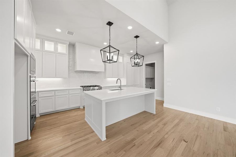 Furnished interior view inside a new home in , Prosper (Image 7). Furnished interior view inside a new home in , Prosper (Image 7).