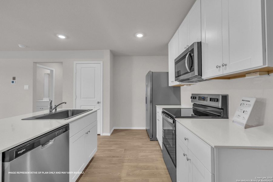 Furnished interior view inside a new home in Sunset Oaks, Maxwell (Image 4).