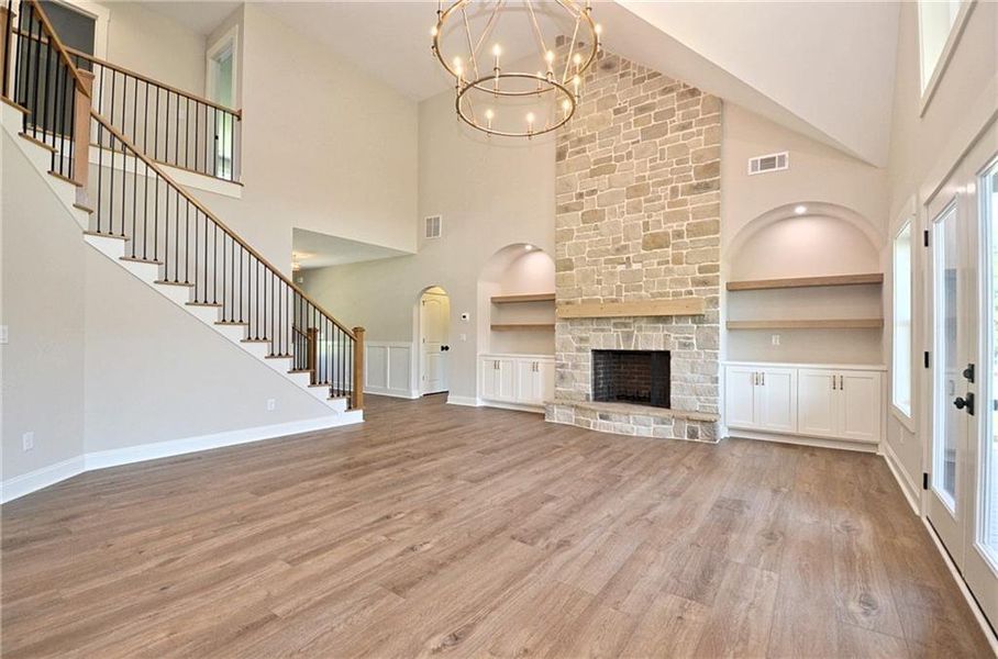Spacious, unfurnished interior of a new home in , Monroe (Image 51). Spacious, unfurnished interior of a new home in , Monroe (Image 51).