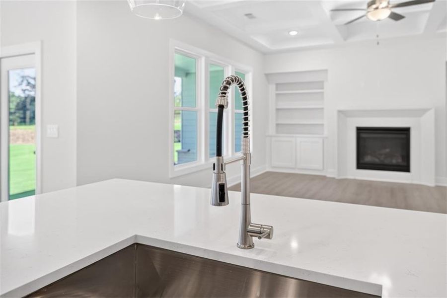 Close-up of interior finishes inside a home in , Gainesville (Image 15).