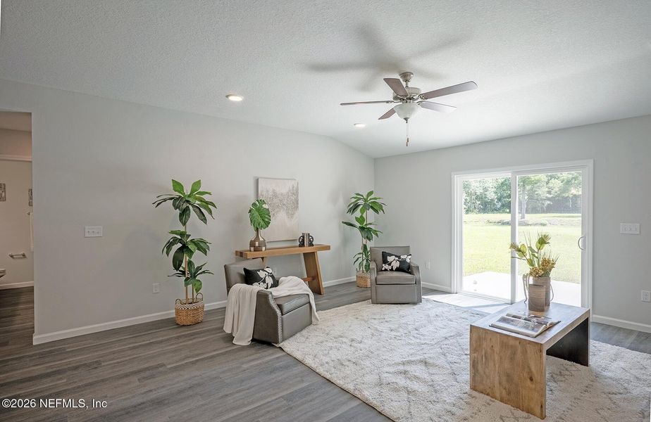 Furnished interior view inside a new home in , Jacksonville (Image 21).
