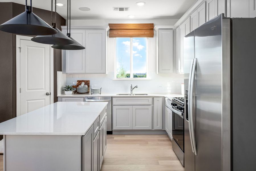 Representative furnished interior of a home built from the Sandalwood by Centex in Larson Crossing, Elgin (Image 12). Representative furnished interior of a home built from the Sandalwood by Centex in Larson Crossing, Elgin (Image 12).