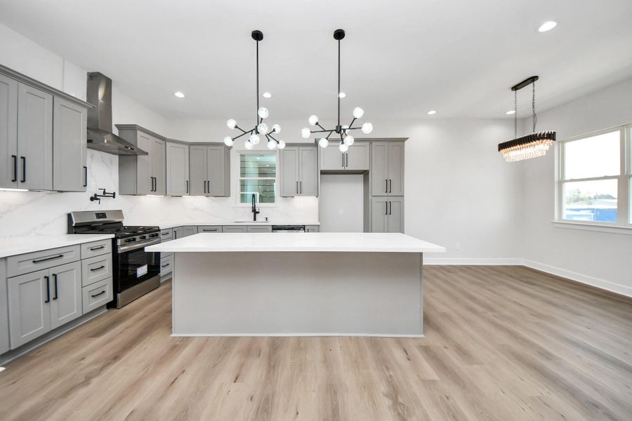 Furnished interior view inside a new home in , Houston (Image 18).
