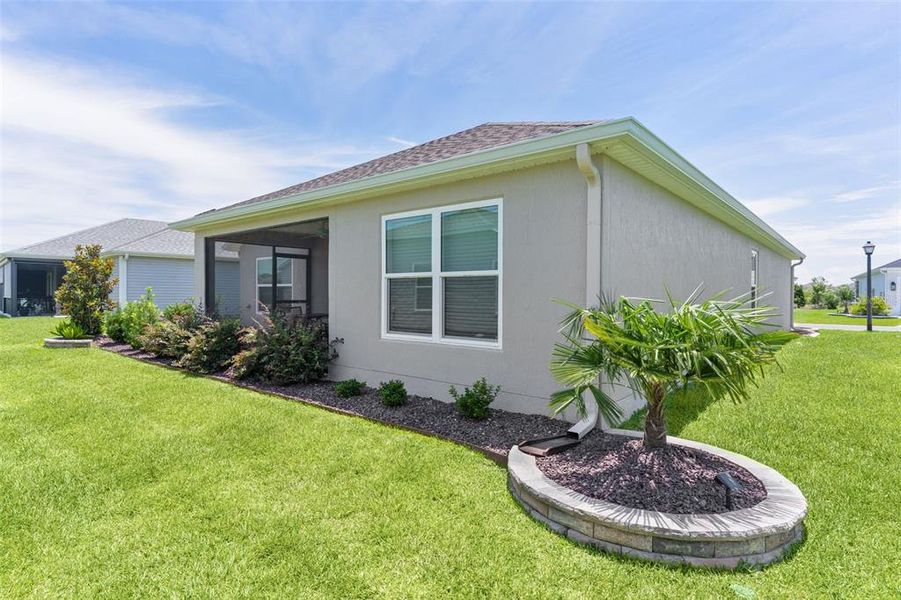 Exterior details and patio area of a home in , The Villages (Image 3).