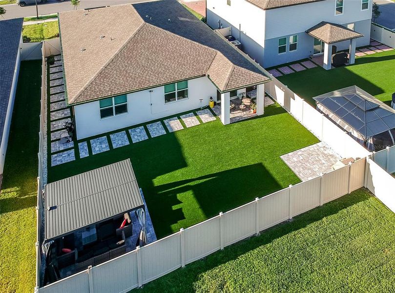 Exterior details and patio area of a home in , St. Cloud (Image 32).