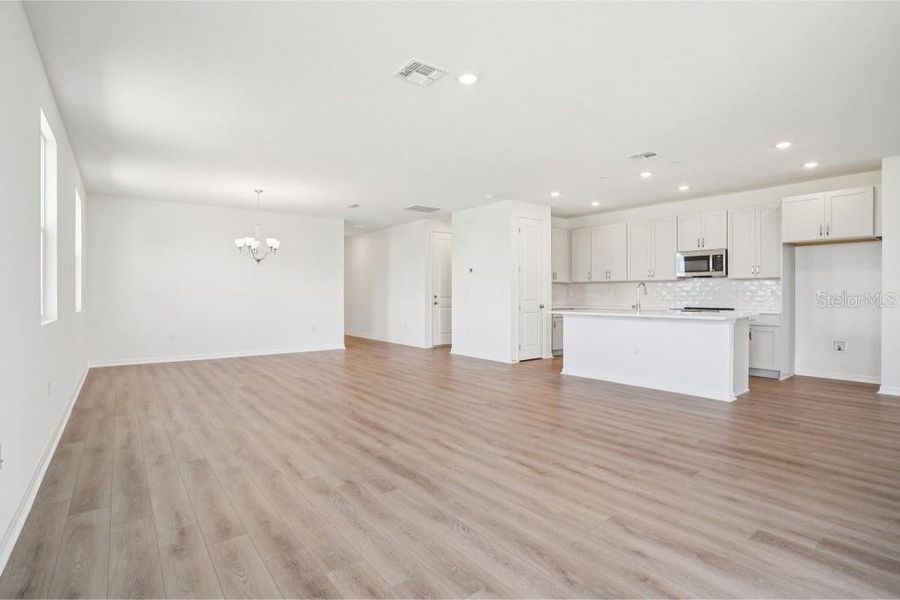 Spacious, unfurnished interior of a new home in Trailside, Mount Dora (Image 14). Spacious, unfurnished interior of a new home in Trailside, Mount Dora (Image 14).