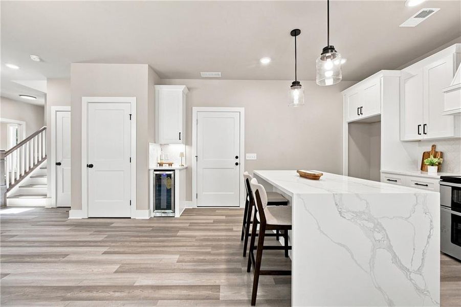 Furnished interior view inside a new home in , Cumming (Image 39).