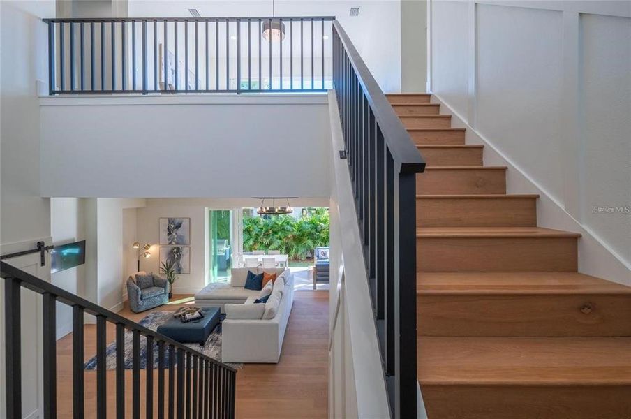 Furnished interior view inside a new home in , Sarasota (Image 49).