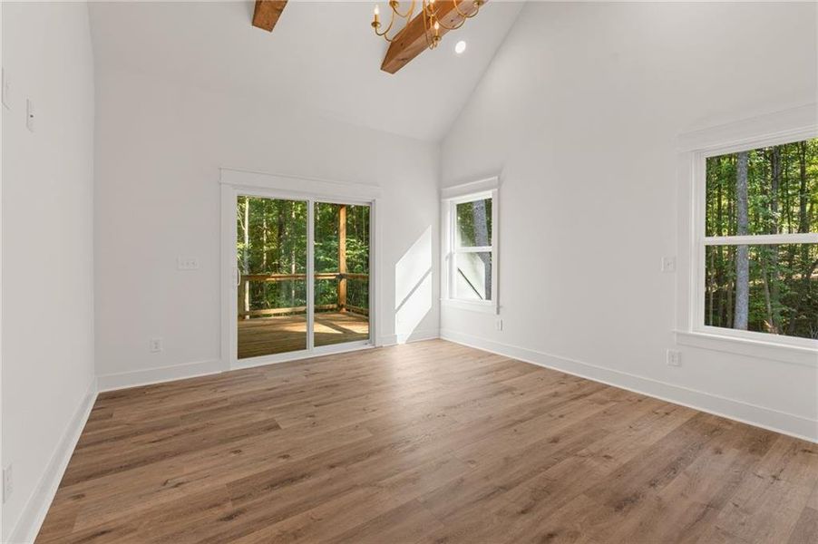 Spacious, unfurnished interior of a new home in , Dahlonega (Image 62).