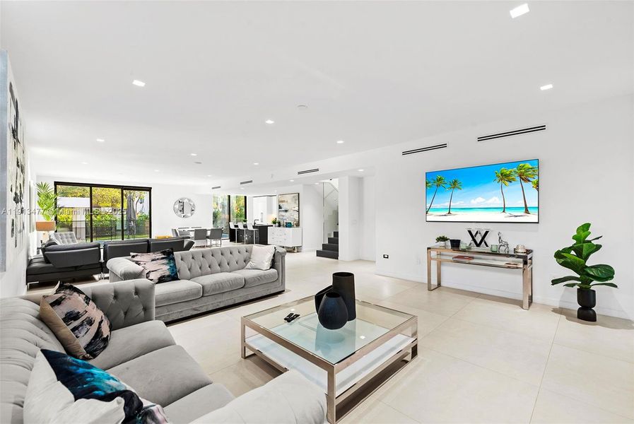 Furnished interior view inside a new home in , North Miami Beach (Image 15).