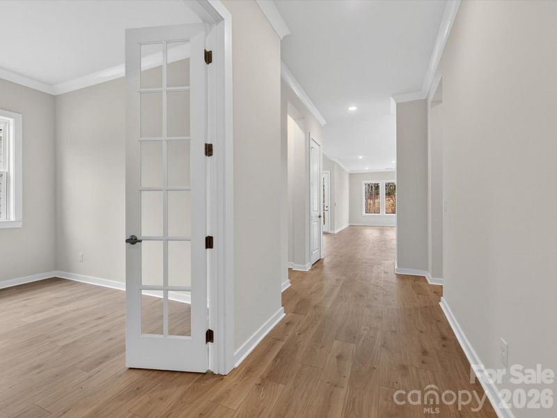 Spacious, unfurnished interior of a new home in North Creek Village, Huntersville (Image 29). Spacious, unfurnished interior of a new home in North Creek Village, Huntersville (Image 29).