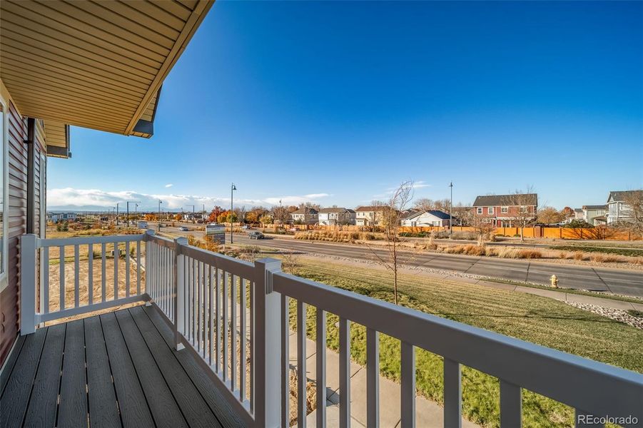 Exterior details and patio area of a home in , Commerce City (Image 22).