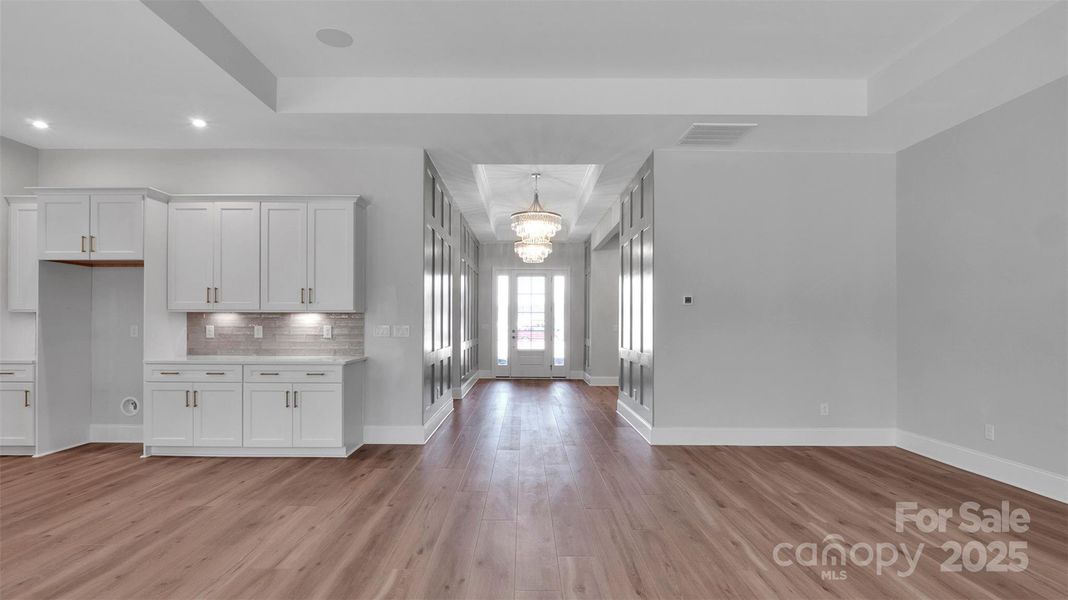 Great Room into Kitchen