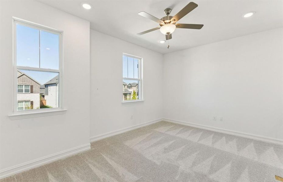 Large windows in upstairs game room Large windows in upstairs game room