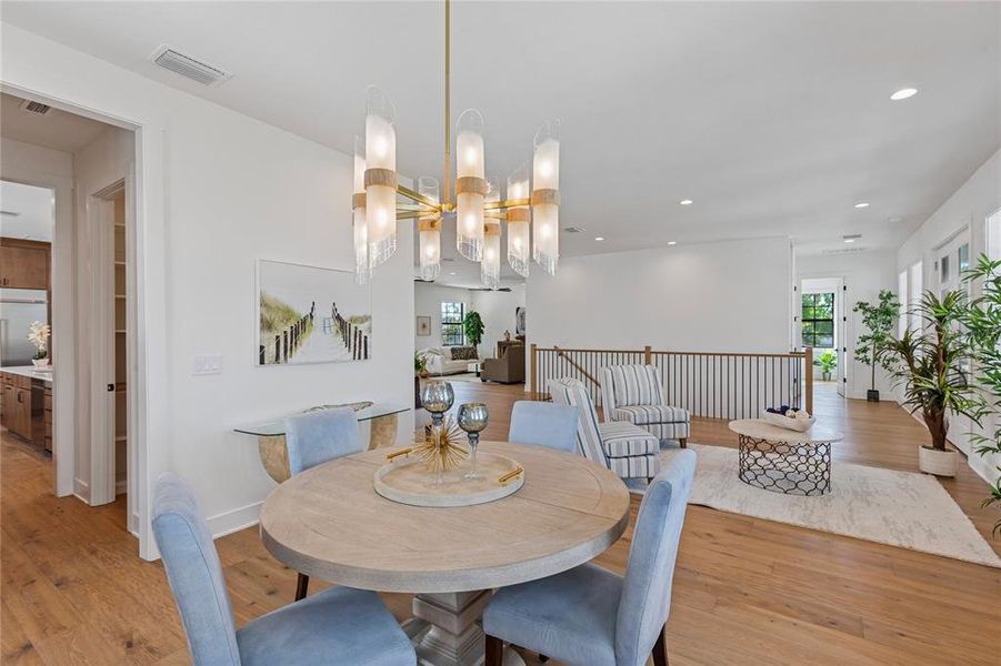 Furnished interior view inside a new home in , St. Petersburg (Image 7).