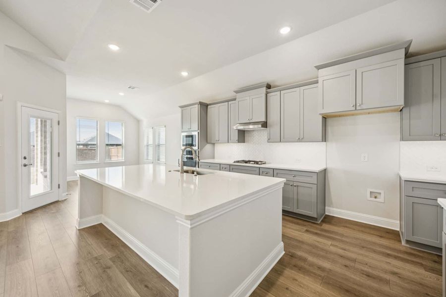 Furnished interior view inside a new home in Las Lomas, Forney (Image 7).