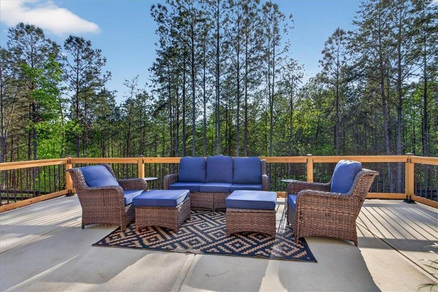 Exterior details and patio area of a home in , Talking Rock (Image 35).