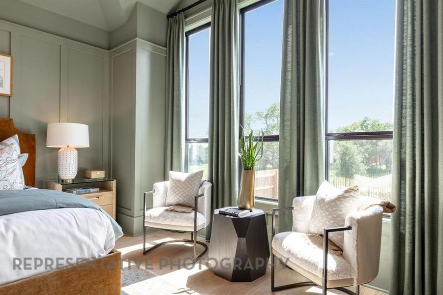 Furnished interior view inside a new home in Wildflower Ranch: 50ft. lots, Dish (Image 33).